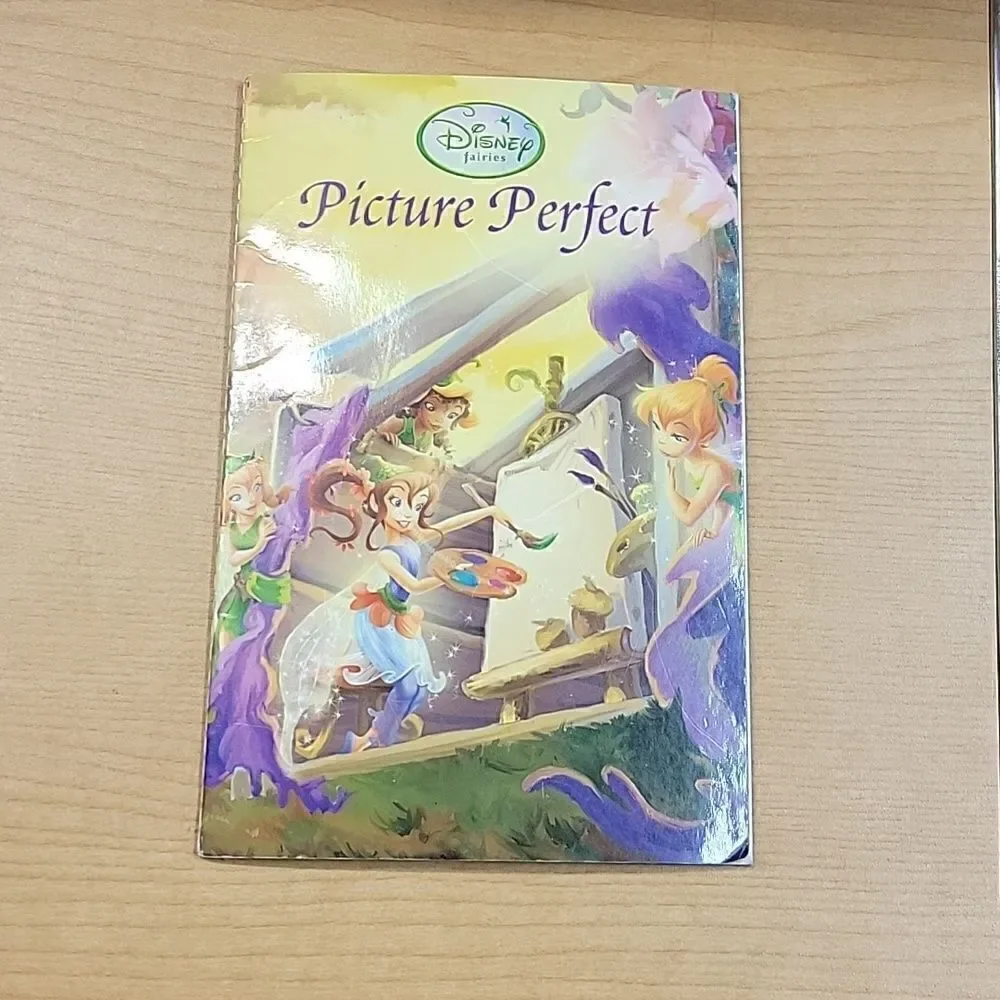 Walt Disney Tinkerbell bundle frame puzzle, dvd, book, kaleidoscope, pez, bag‎